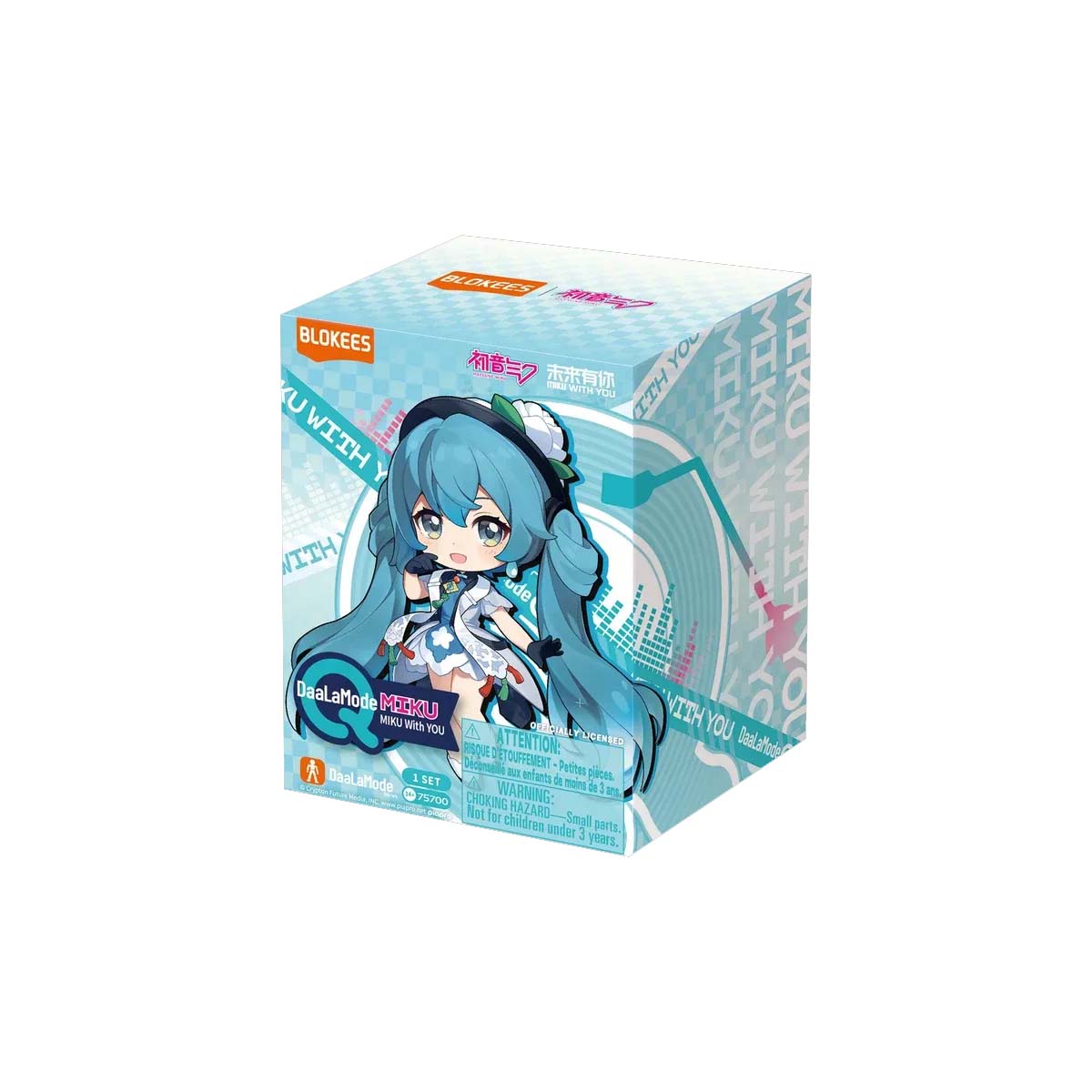 Blokees Hatsune Miku Fantastic Q Series MikuWithYou (75700) Blind Box - Single Box