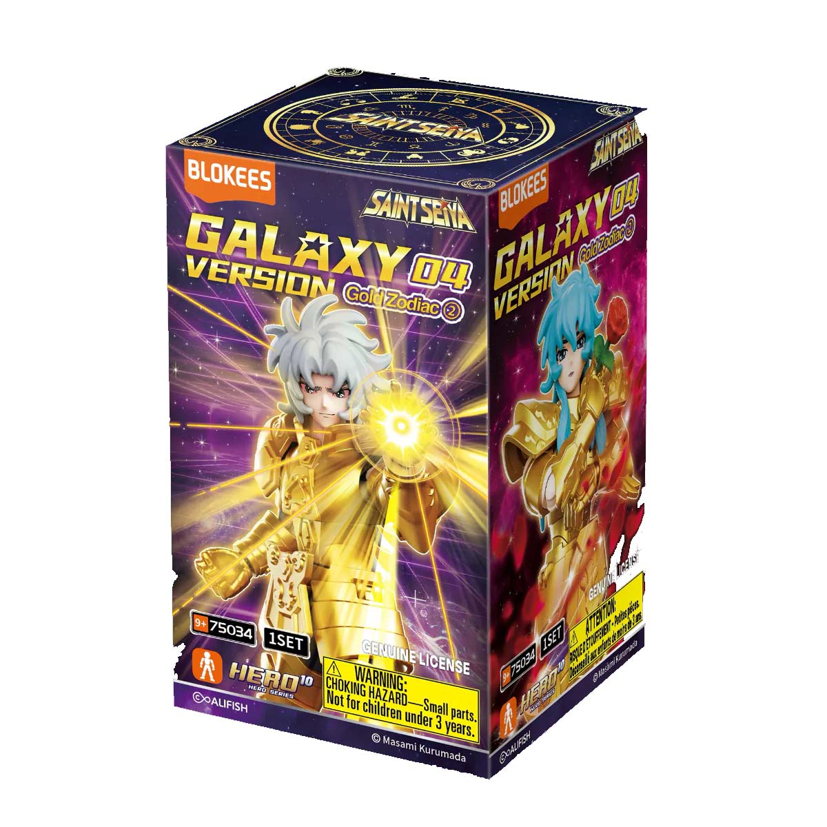 Blokees Saint Seiya Galaxy Version 04 Gold Zodiac (75034) Blind Box - Single Box
