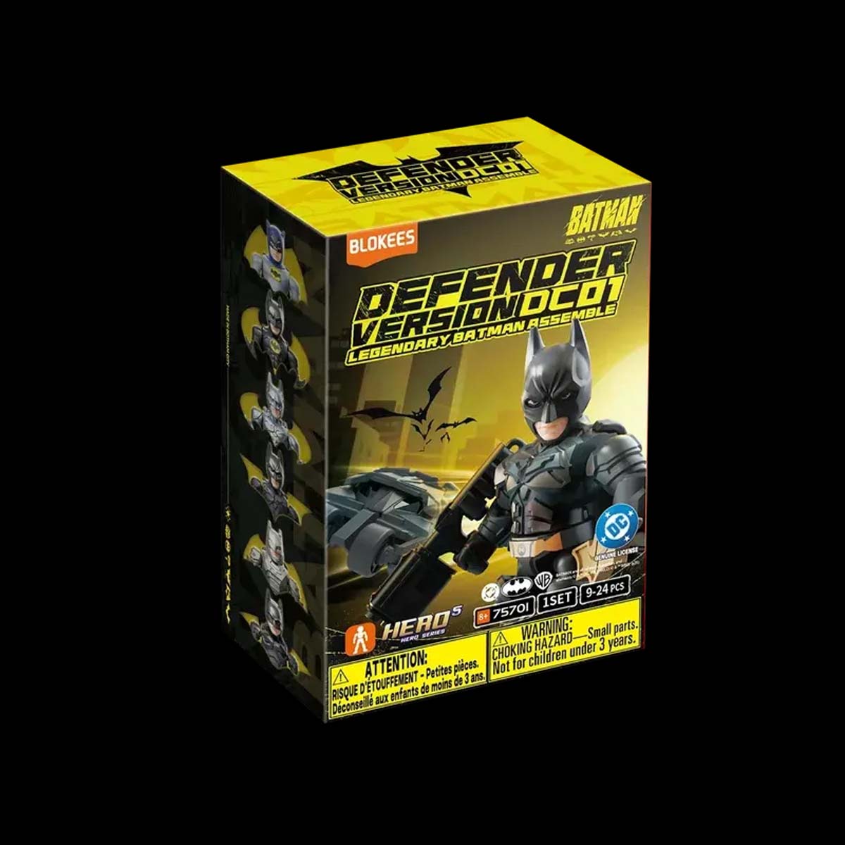 Blokees DC Comics Defender Version 01 Legendary Batman Assemble (75701) Blind Box - Single Box