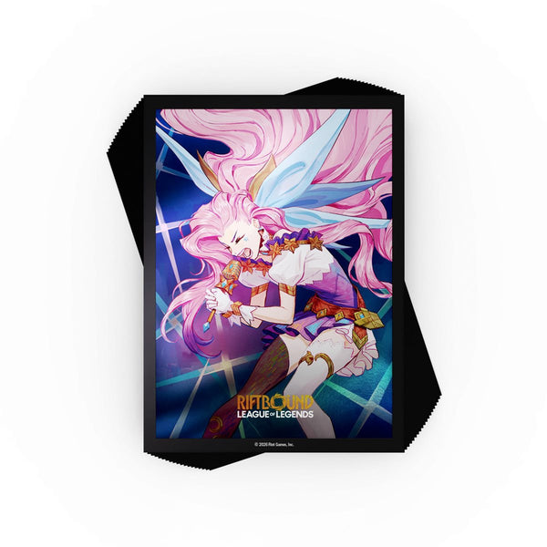 Riftbound TCG League Of Legends: Set 5 Radiance Art Sleeves 3: Seraphine Starry-Eyed Songstress (100Ct)