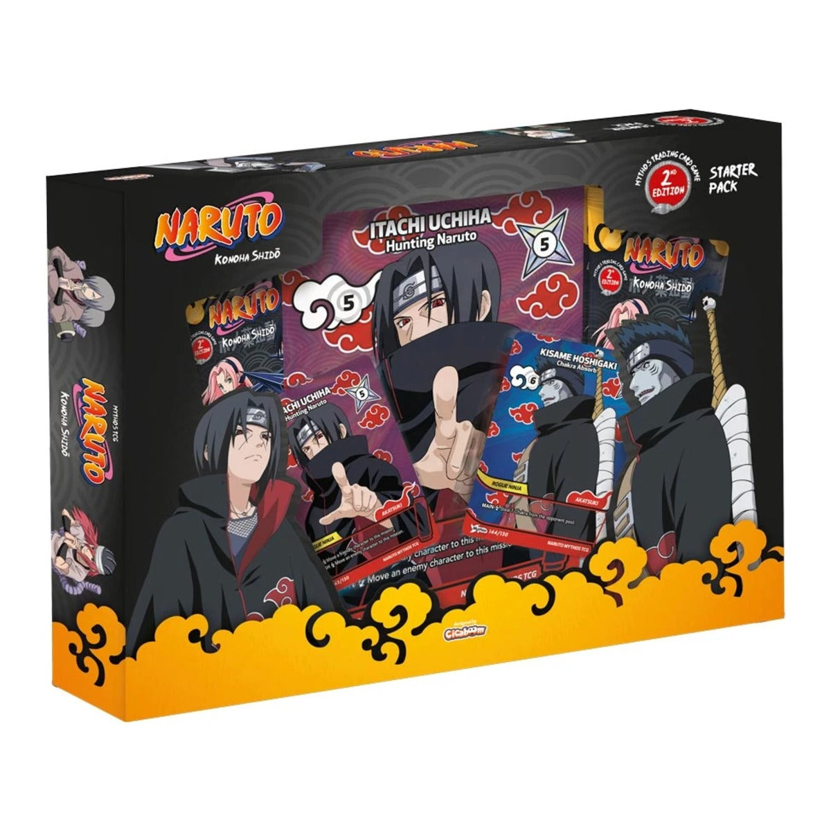 Naruto Mythos Set 1 Konoha Shido Itachi & Kisame Starter Pack 2nd Edition CICNCGNARUT12BWSPI