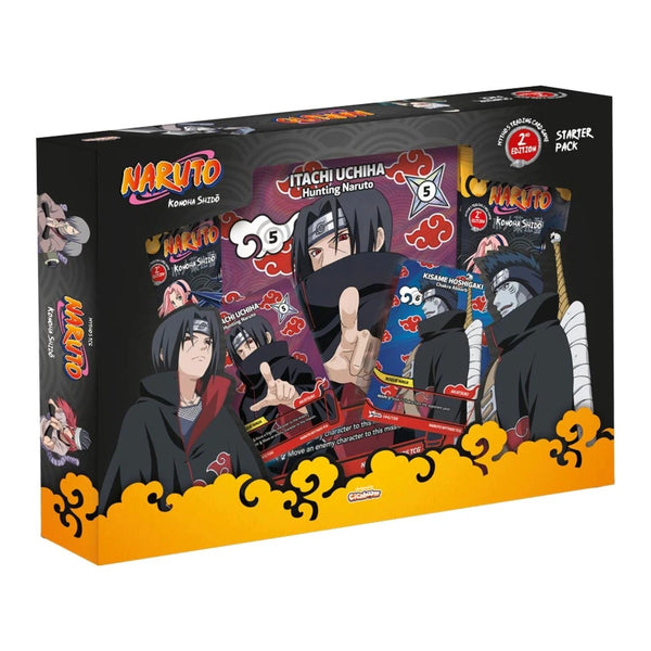 Naruto Mythos Set 1 Konoha Shido Itachi & Kisame Starter Pack 2nd Edition CICNCGNARUT12BWSPI