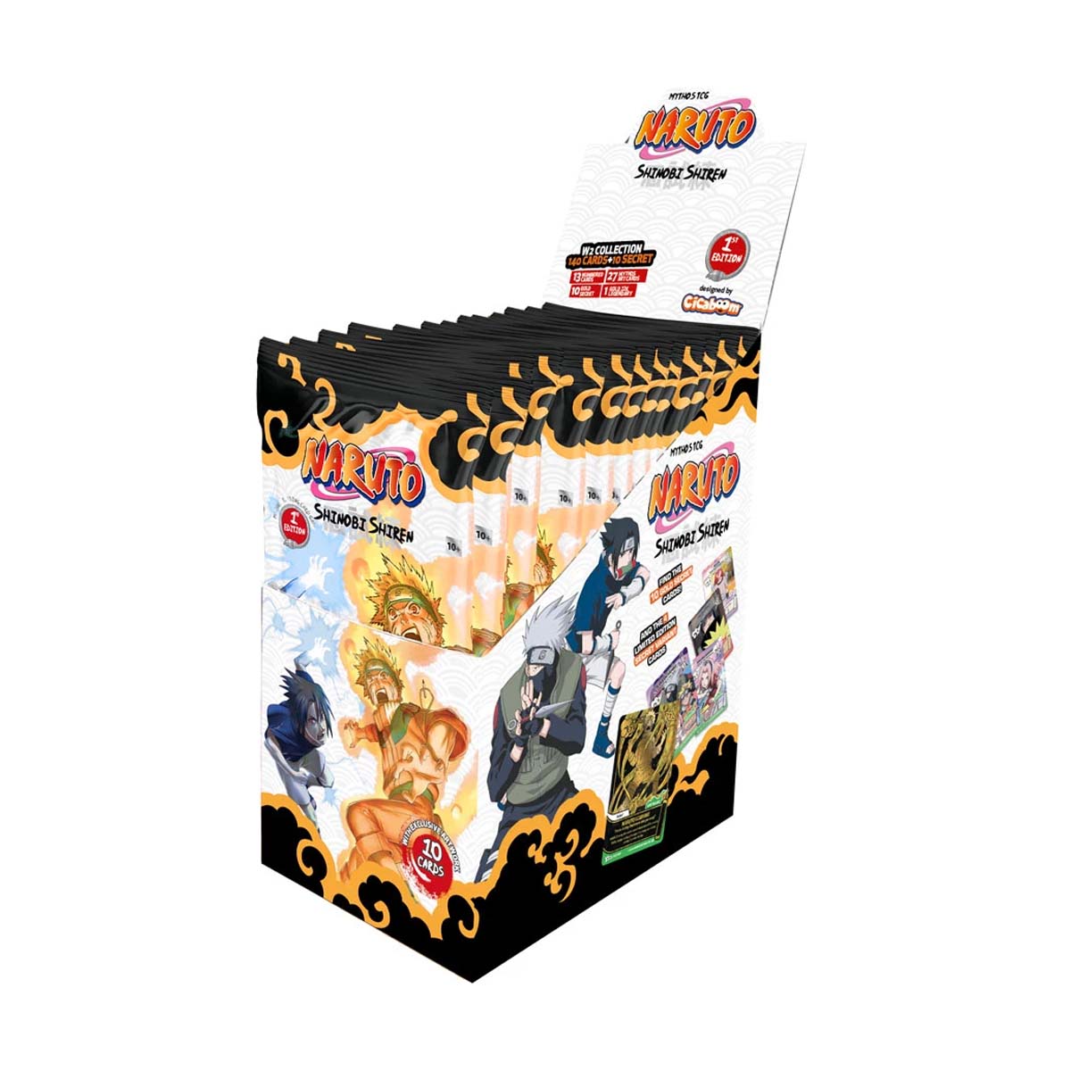 Naruto Mythos TCG Shinobi Shiren Set 2 1st Edition Booster Display CICNCGNARUT2BXB24