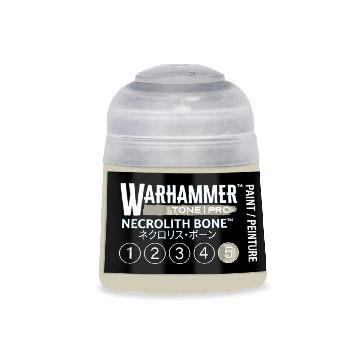 Games Workshop Citadel Warhammer Tone Pro Paint Necrolith Bone 5 12ml 20-055