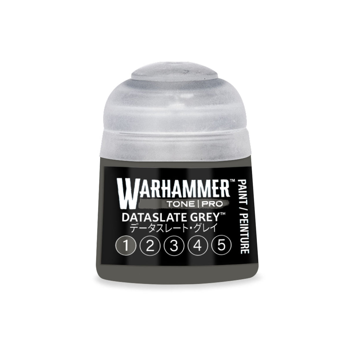 Games Workshop Citadel Warhammer Tone Pro Paint Dataslate Grey 1 12ml 20-101