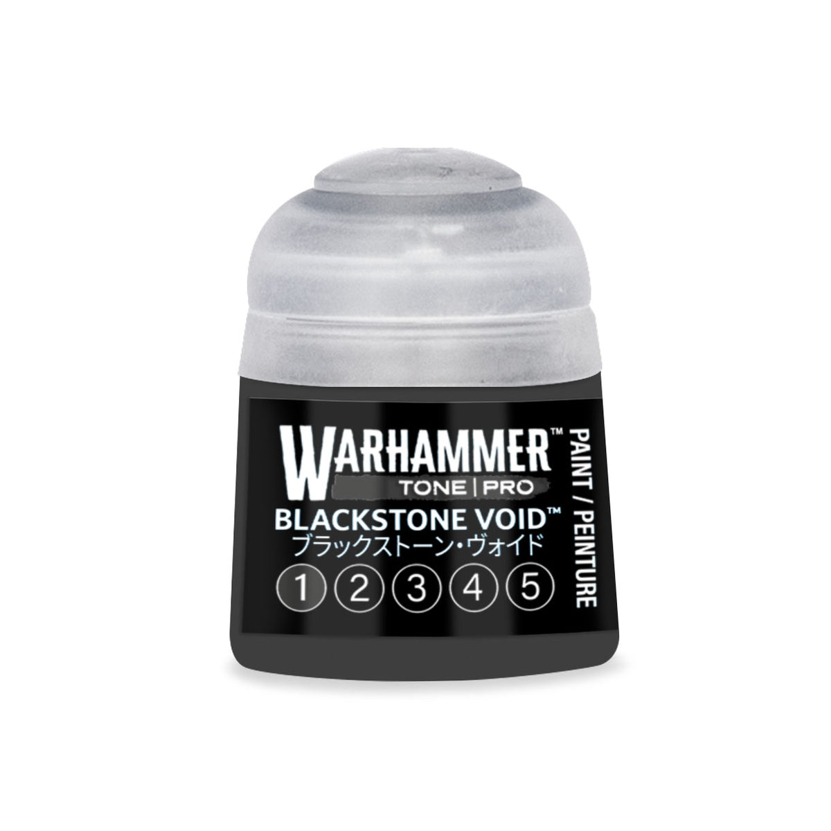 Games Workshop Citadel Warhammer Tone Pro Paint Blackstone Void 1 12ml 20-121