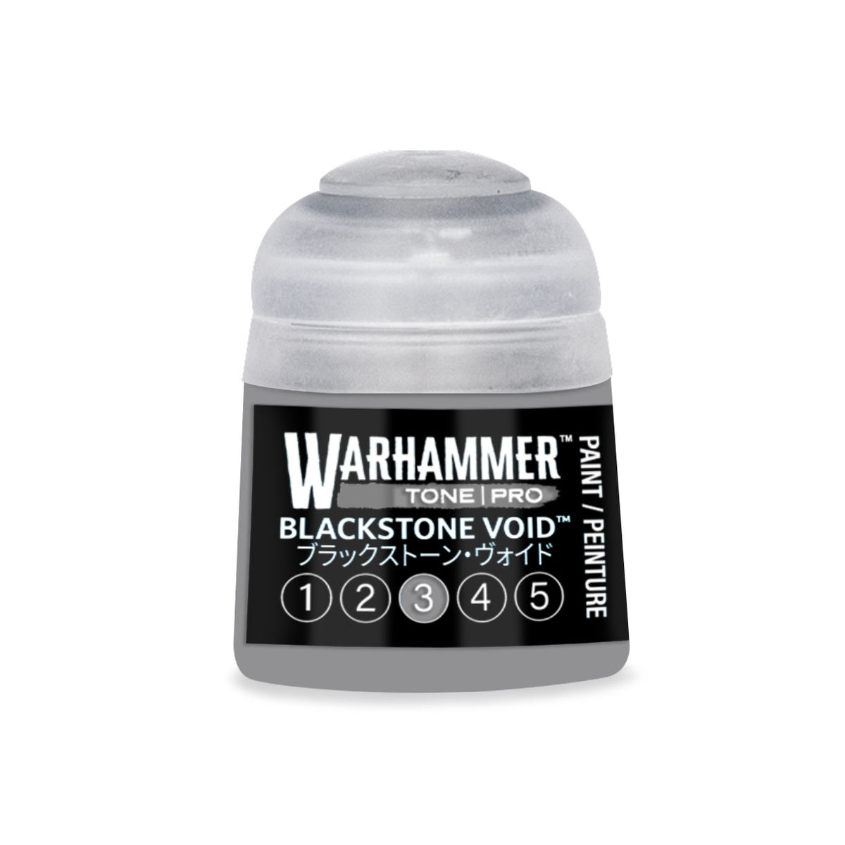 Games Workshop Citadel Warhammer Tone Pro Paint Blackstone Void 3 12ml 20-123