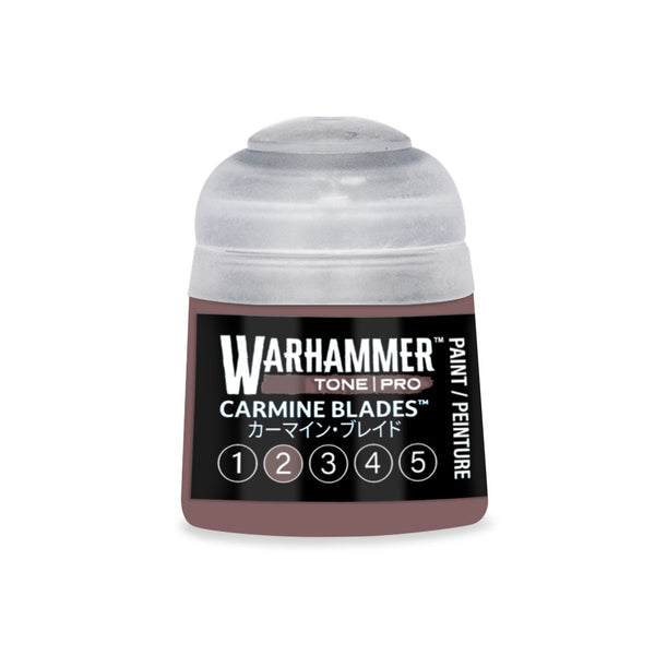 Games Workshop Citadel Warhammer Tone Pro Paint Carmine Blades 2 12ml 20-142