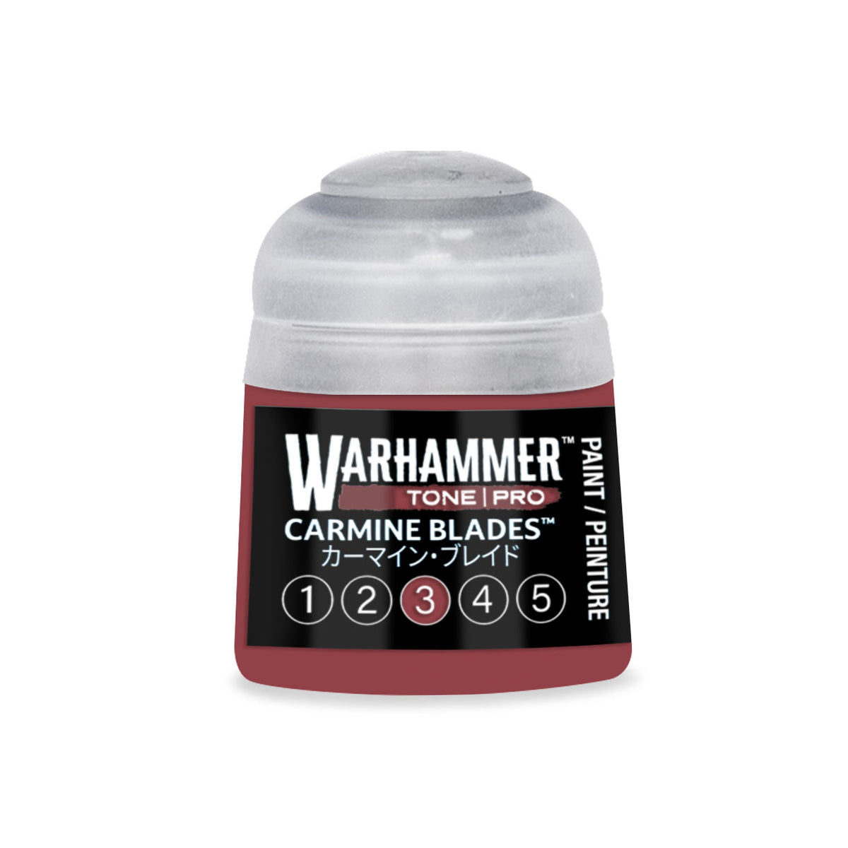 Games Workshop Citadel Warhammer Tone Pro Paint Carmine Blades 3 12ml 20-143