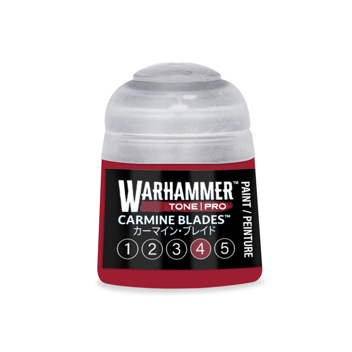 Games Workshop Citadel Warhammer Tone Pro Paint Carmine Blades 4 12ml 20-144