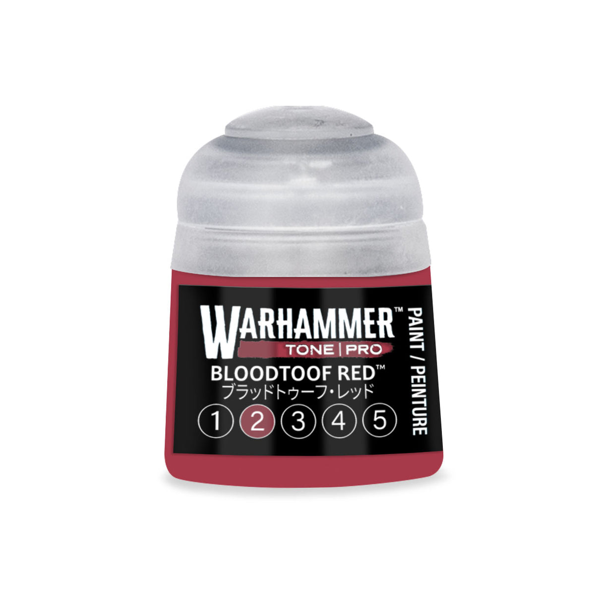 Games Workshop Citadel Warhammer Tone Pro Paint Bloodtoof Red 2 12ml 20-152