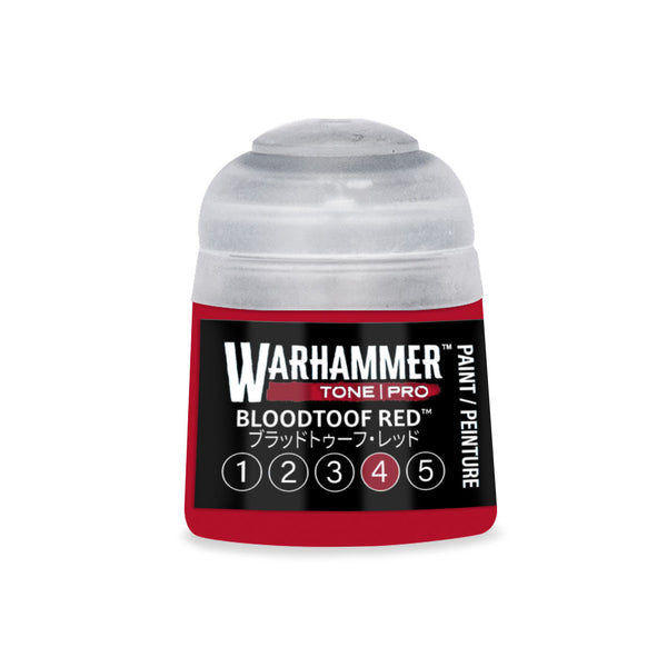 Games Workshop Citadel Warhammer Tone Pro Paint Bloodtoof Red 4 12ml 20-154