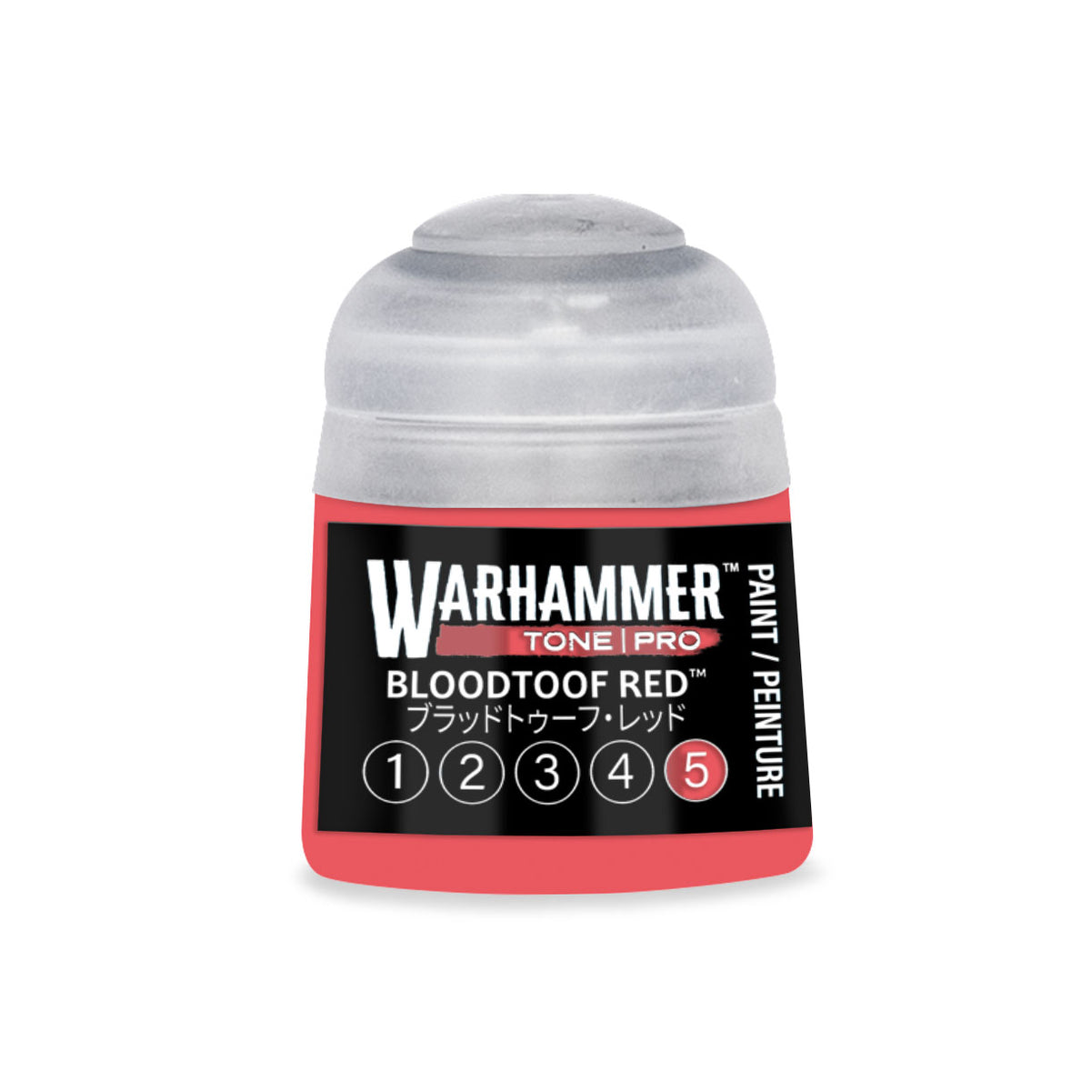 Games Workshop Citadel Warhammer Tone Pro Paint Bloodtoof Red 5 12ml 20-155