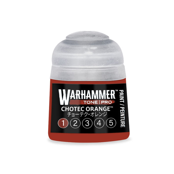 Games Workshop Citadel Warhammer Tone Pro Paint Chotec Orange 1 12ml 20-171