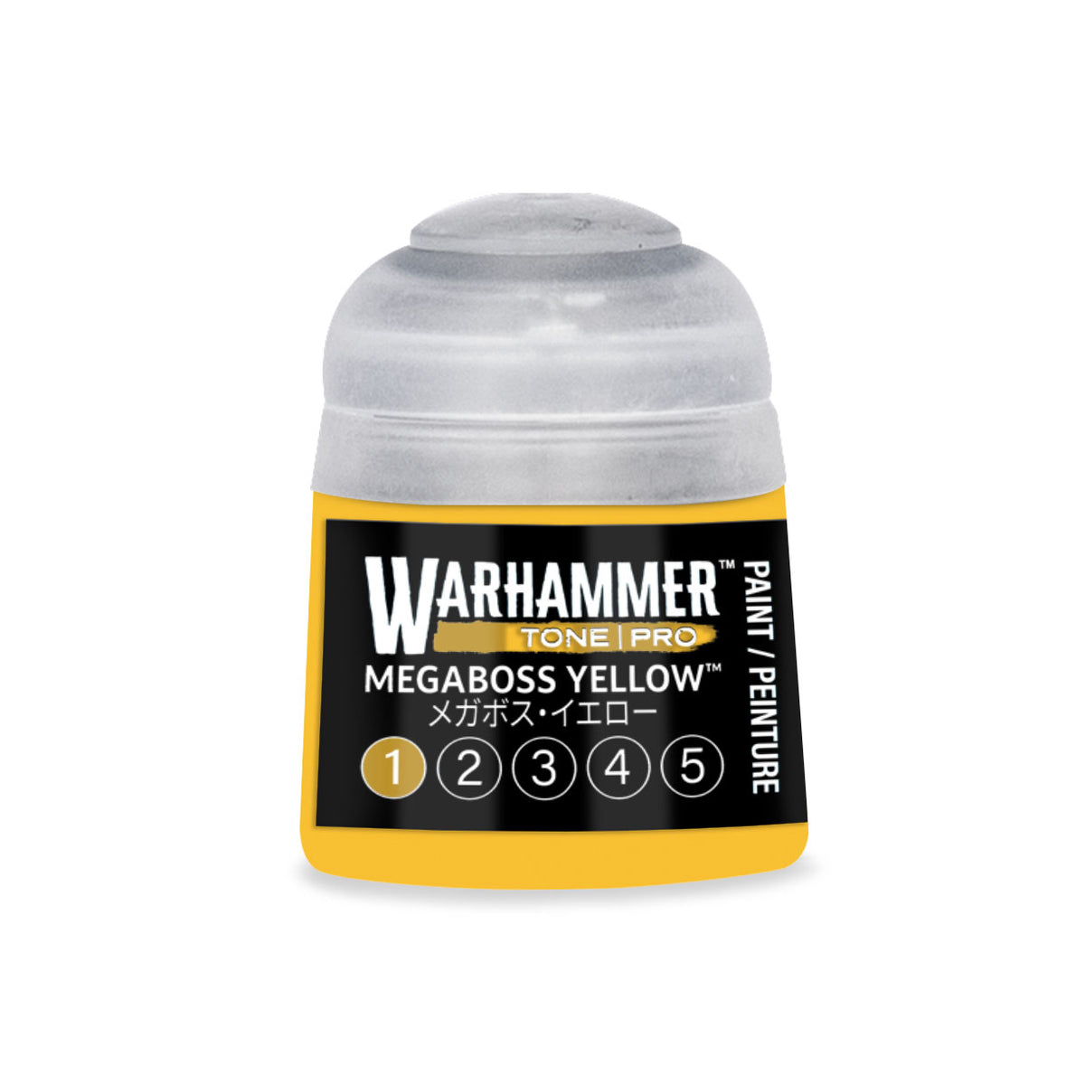 Games Workshop Citadel Warhammer Tone Pro Paint Megaboss Yellow 1 12ml 20-201