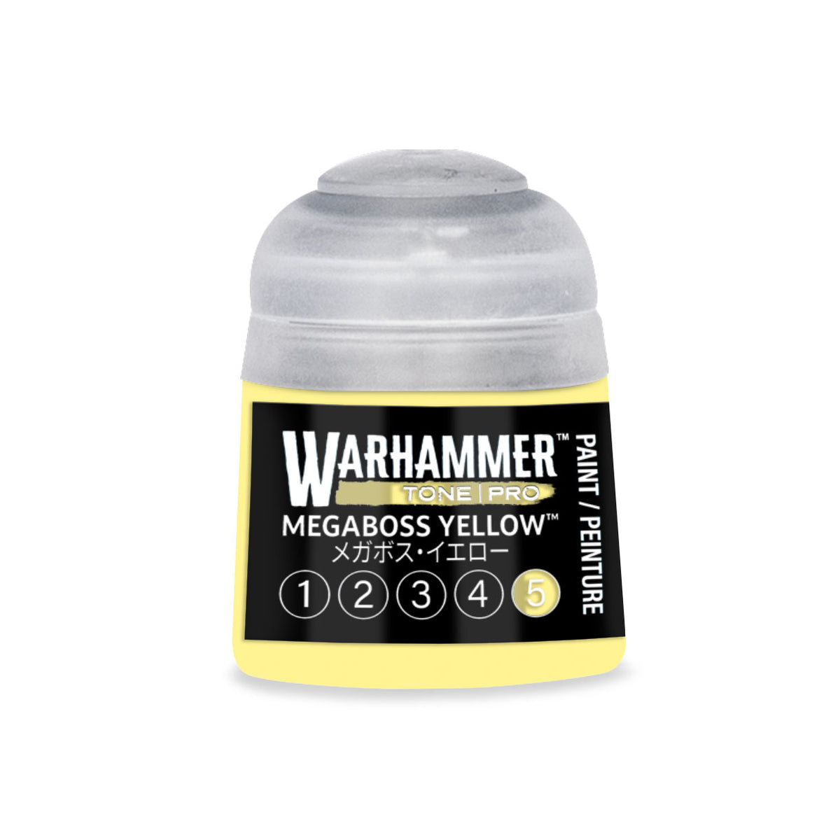 Games Workshop Citadel Warhammer Tone Pro Paint Megaboss Yellow 5 12ml 20-205