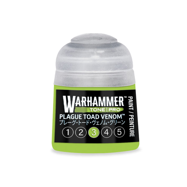 Games Workshop Citadel Warhammer Tone Pro Paint Plague Toad Venom 3 12ml 20-213