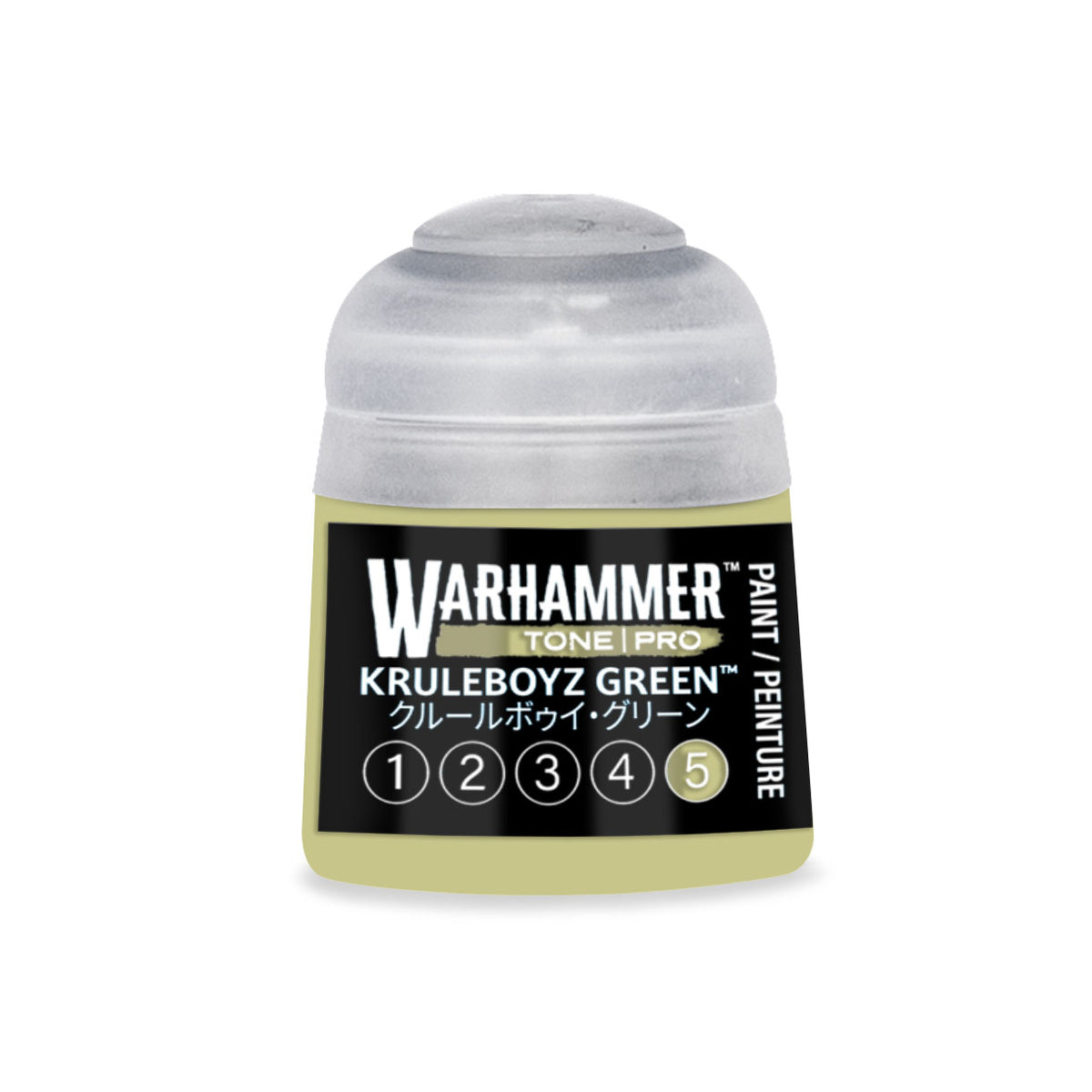 Games Workshop Citadel Warhammer Tone Pro Paint Kruleboyz Green 5 12ml 20-225
