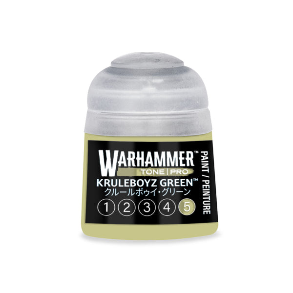 Games Workshop Citadel Warhammer Tone Pro Paint Kruleboyz Green 5 12ml 20-225