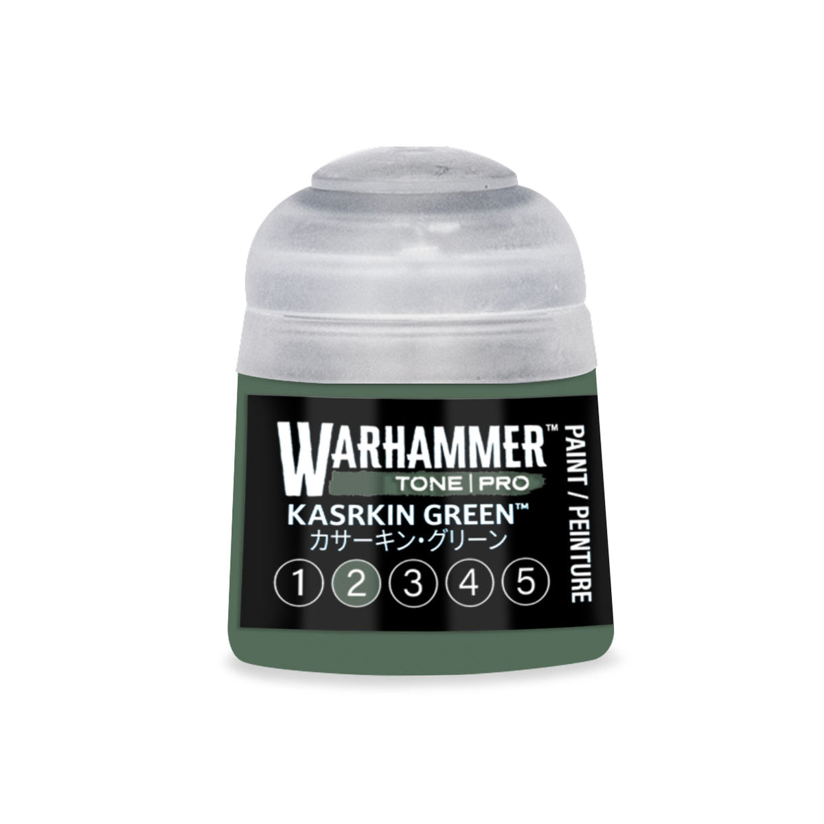 Games Workshop Citadel Warhammer Tone Pro Paint Kasrkin Green 2 12ml 20-262