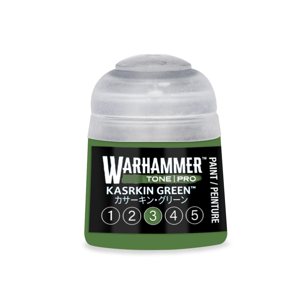 Games Workshop Citadel Warhammer Tone Pro Paint Kasrkin Green 3 12ml 20-263