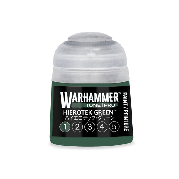 Games Workshop Citadel Warhammer Tone Pro Paint Hierotek Green 1 12ml 20-271