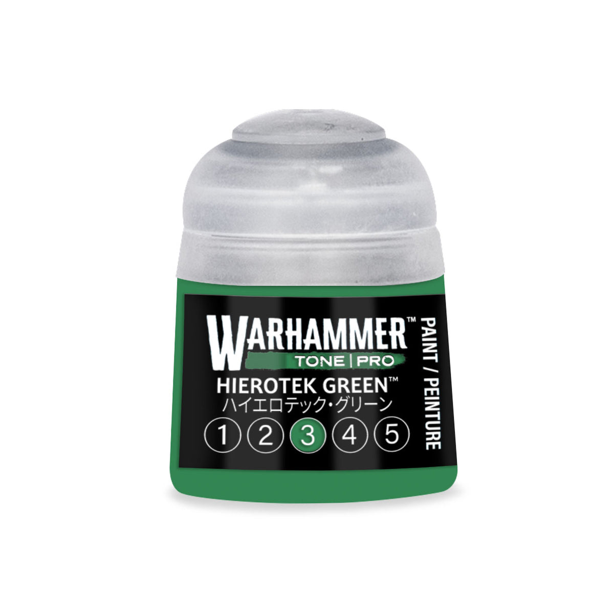 Games Workshop Citadel Warhammer Tone Pro Paint Hierotek Green 3 12ml 20-273