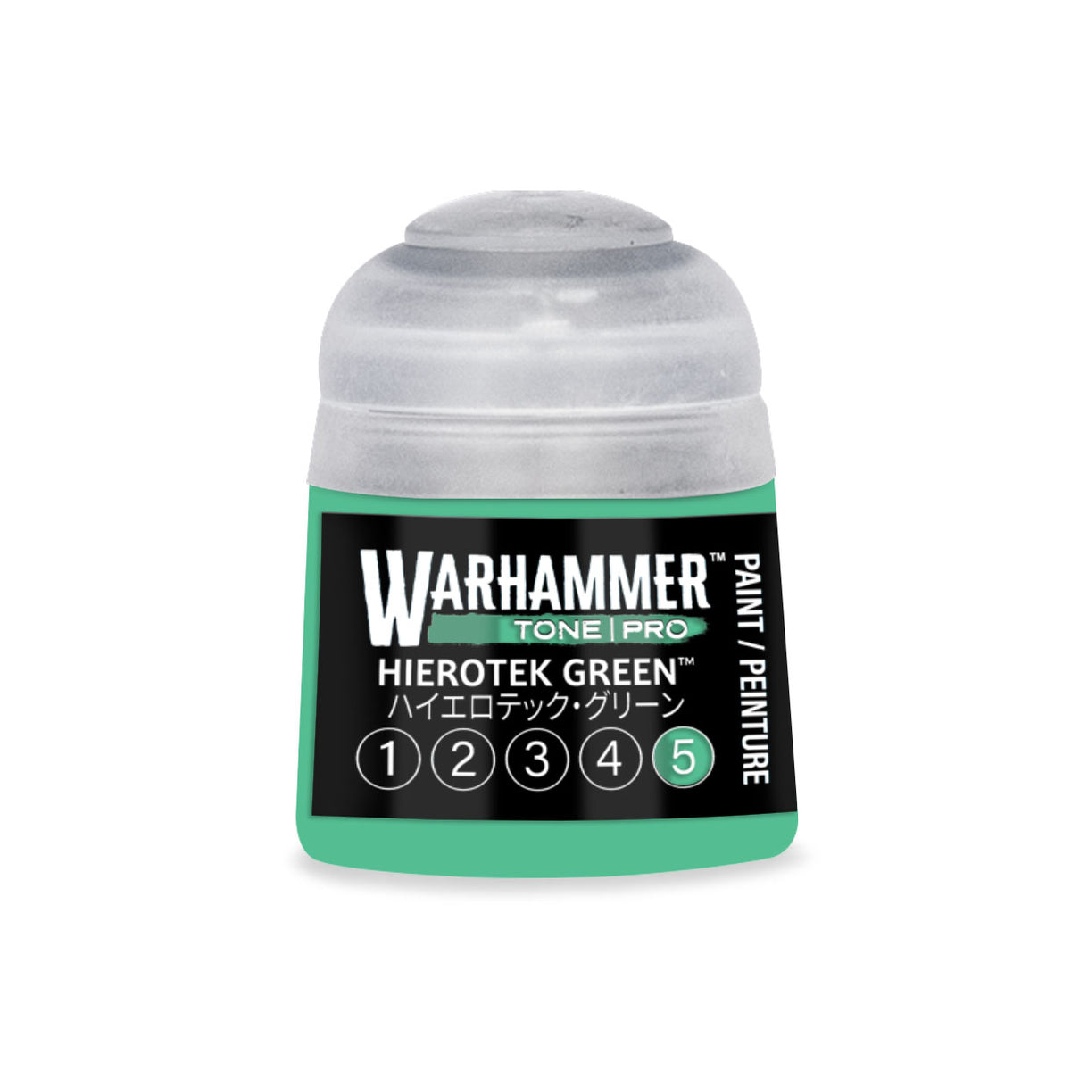 Games Workshop Citadel Warhammer Tone Pro Paint Hierotek Green 5 12ml 20-275