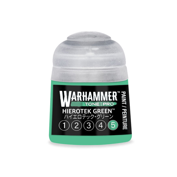 Games Workshop Citadel Warhammer Tone Pro Paint Hierotek Green 5 12ml 20-275