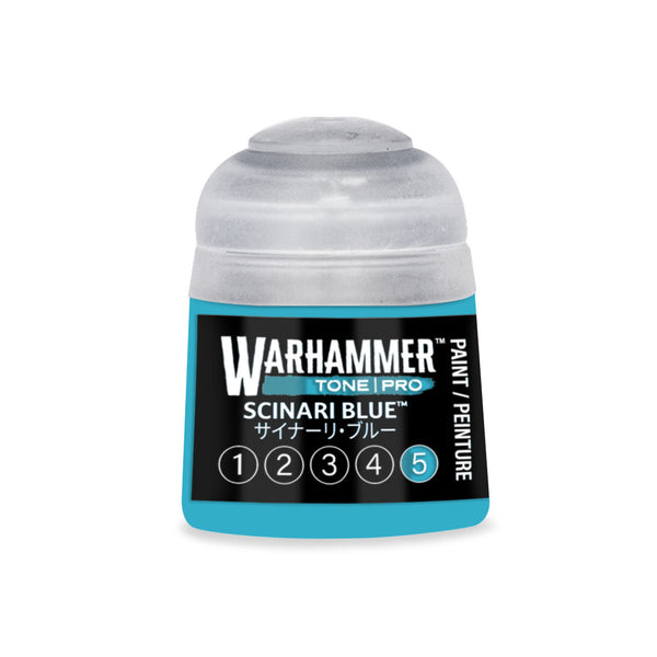Games Workshop Citadel Warhammer Tone Pro Paint Scinari Blue 5 12ml 20-345