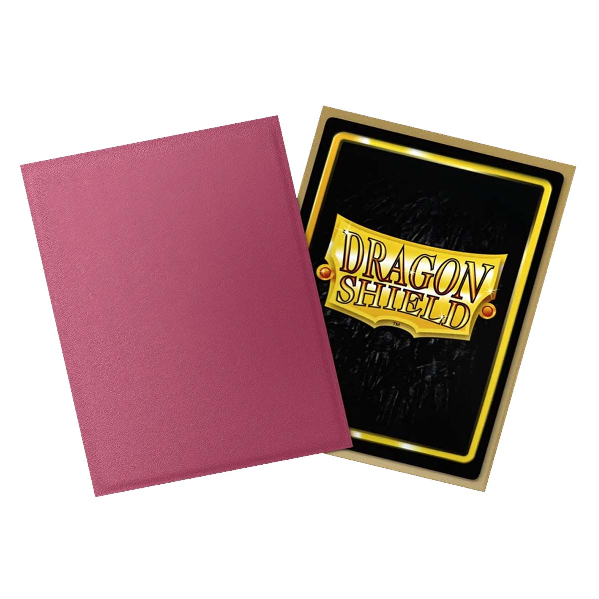 Dragon Shield Sleeves Standard Dual Matte Pomegranate Gold Special Edition 100 Ct ATM15065