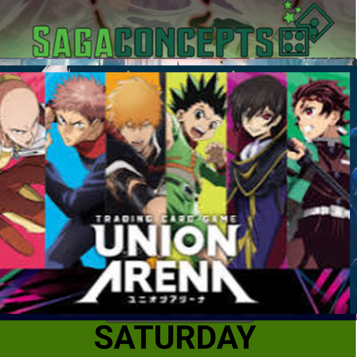 11/07/2026 Sat Union Arena TCG - 8 Seats - Saturday 12 pm - Bleach Thousand Year Blood War - One Battle Format Tournament