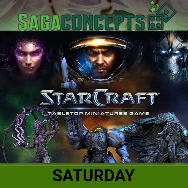 11/28/2026 Sat Starcraft Miniatures Game - Learn to Play - Saturday - 3 pm