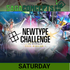 11/21/2026 Sat Gundam Card Game - Newtype Challenge 2026 Mission 5 - 32 seats - Sat 3 pm Tournament