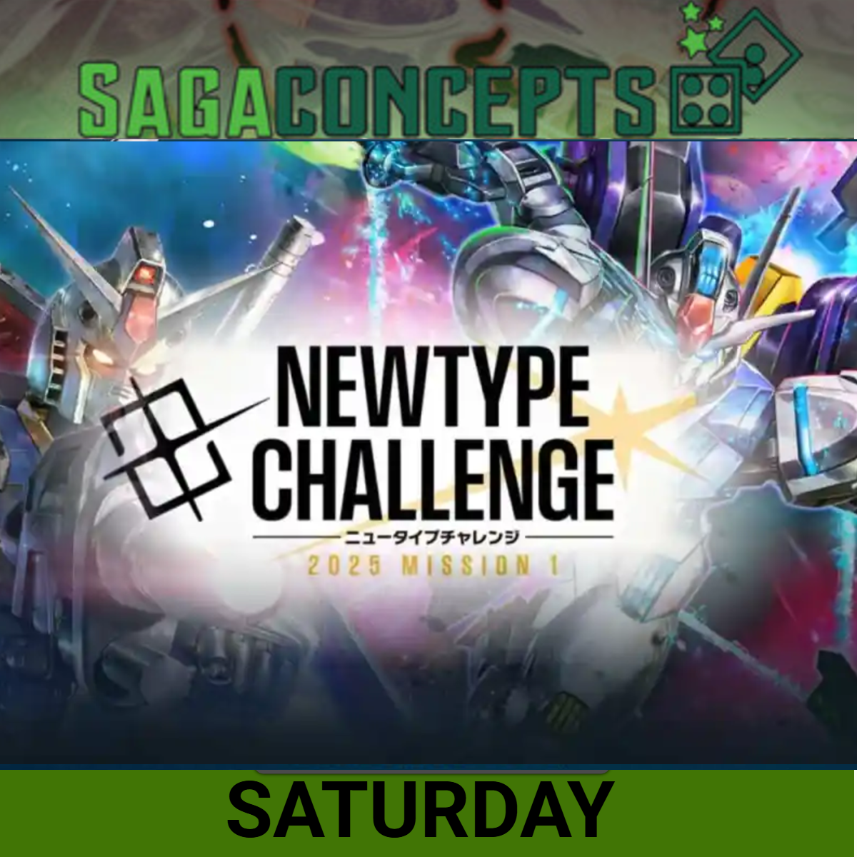 11/21/2026 Sat Gundam Card Game - Newtype Challenge 2026 Mission 5 - 32 seats - Sat 3 pm Tournament