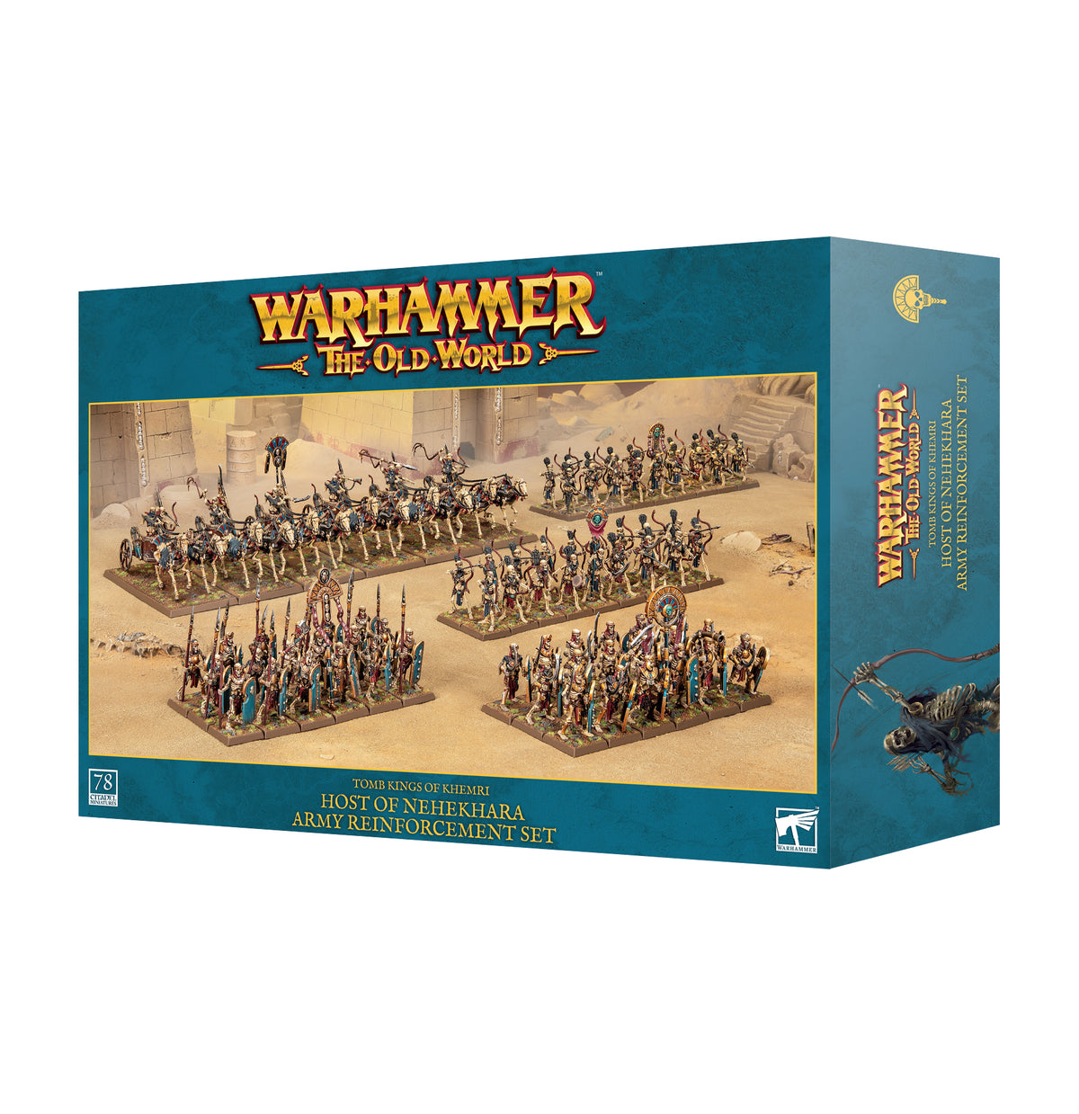 Games Workshop Warhammer The Old World Tomb Kings Of Khemri Host Of Nehekhara Army Reinforcement Set Plastic Box 07-23