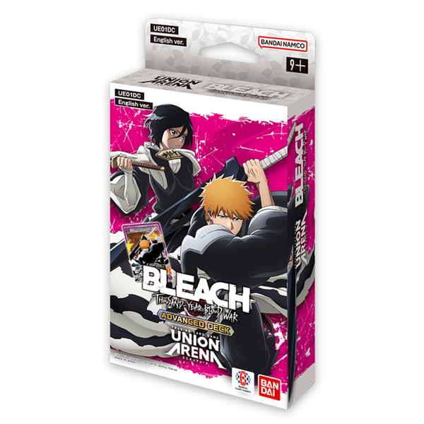 Union Arena Card Game Bleach Thousand-Year Blood War Advanced Deck Single Pack (UE01DC)