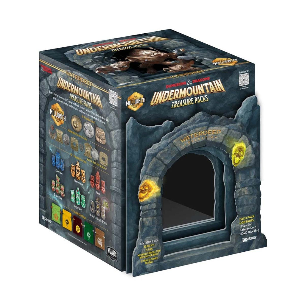 DND Undermountain Treasure Packs 1Ct Display