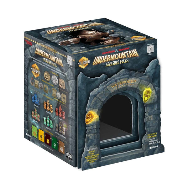 DND Undermountain Treasure Packs 1Ct Display