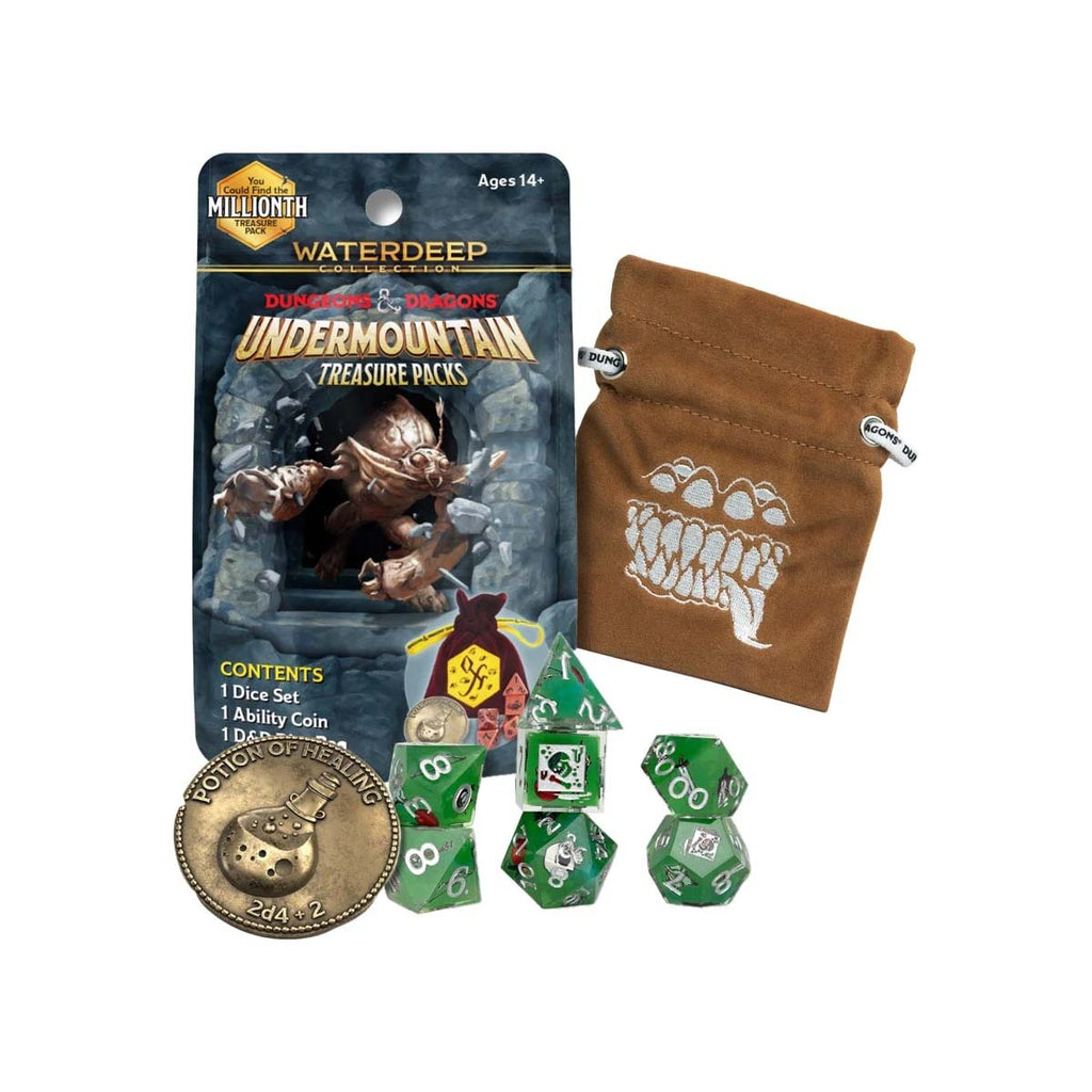 DND Undermountain Treasure Packs 1Ct Display