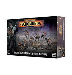 Games Workshop Necromunda House Orlock Road Sergeants and Cyber Mastiffs Plastic Box 301-87