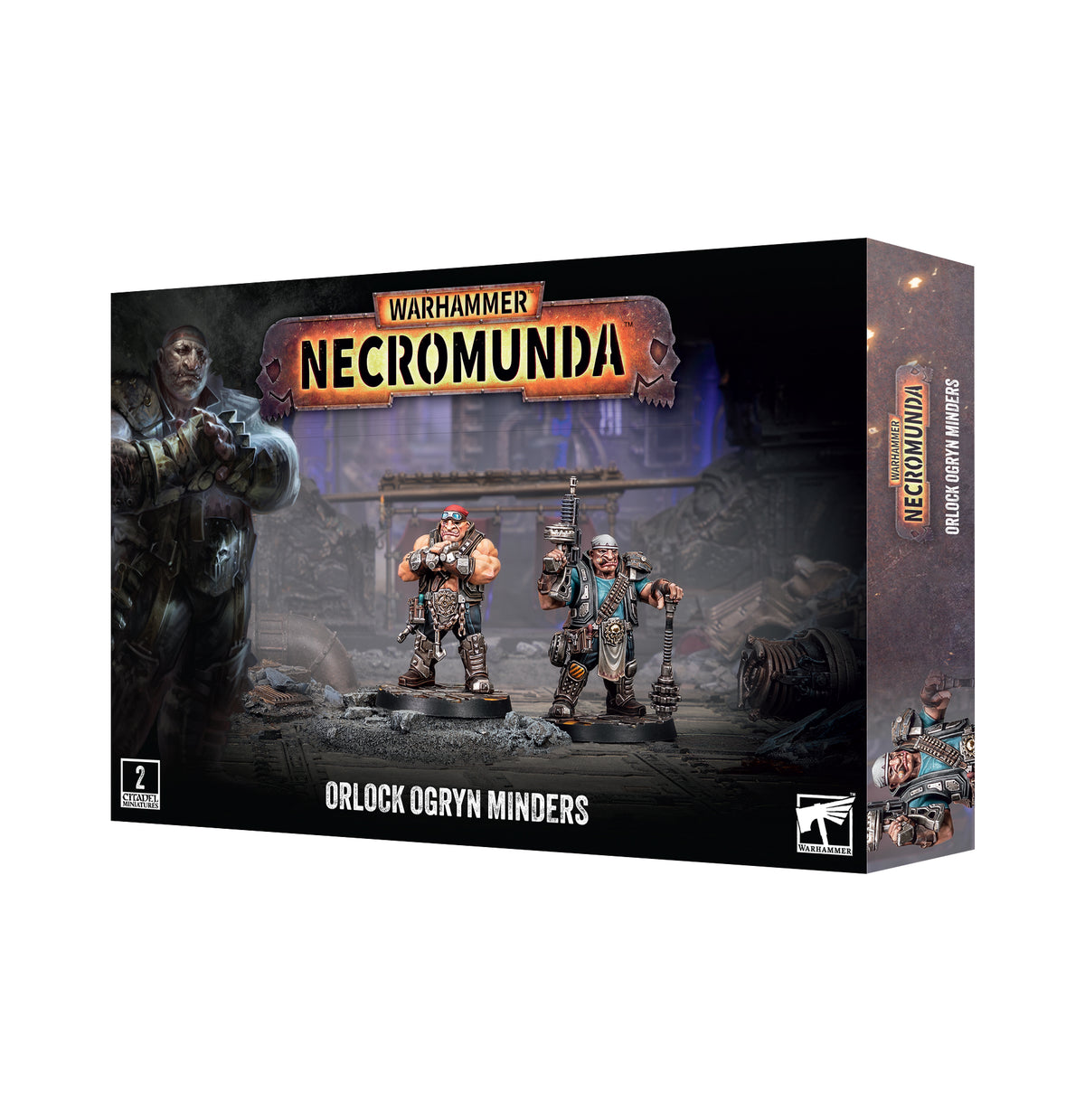 Games Workshop Necromunda House Orlock Ogryn Minders Plastic Box 301-88