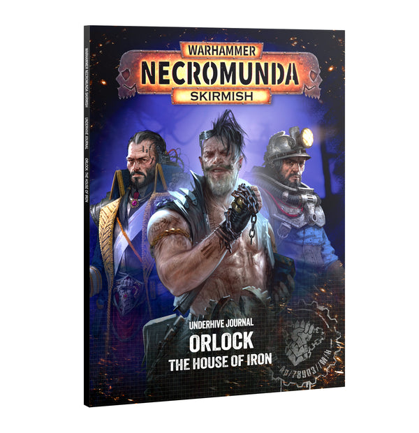 Games Workshop Necromunda House Orlock Underhive Journal Orlock House Of Iron Softbound Book 301-89