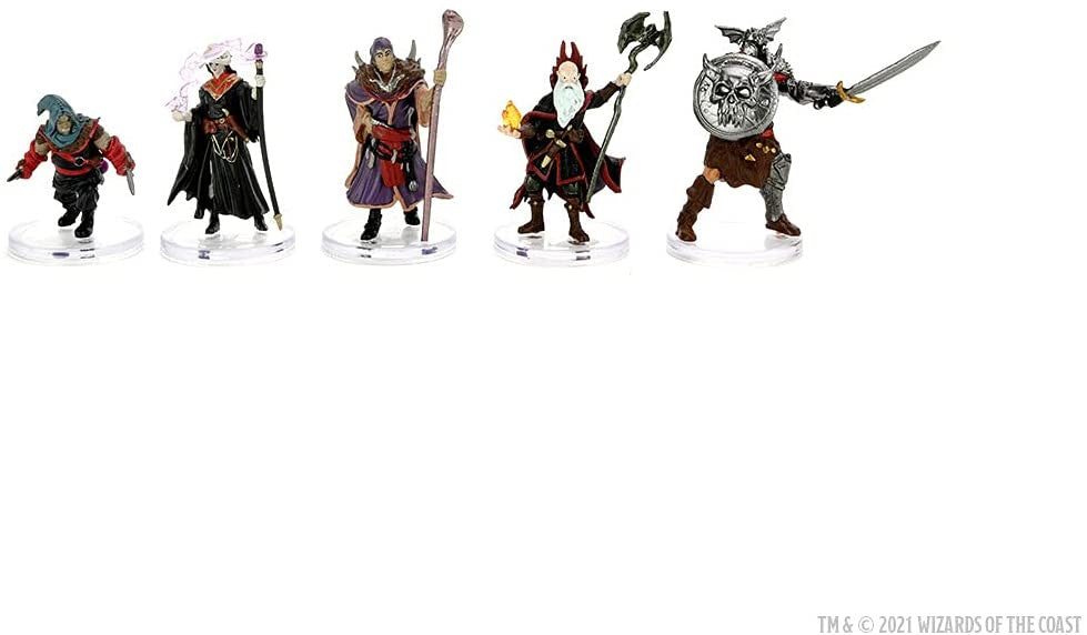 Wizkids Dungeons And Dragons Monster Icons Of The Realms S Set 20 Starter Set 2 Miniature D&D WZK96097