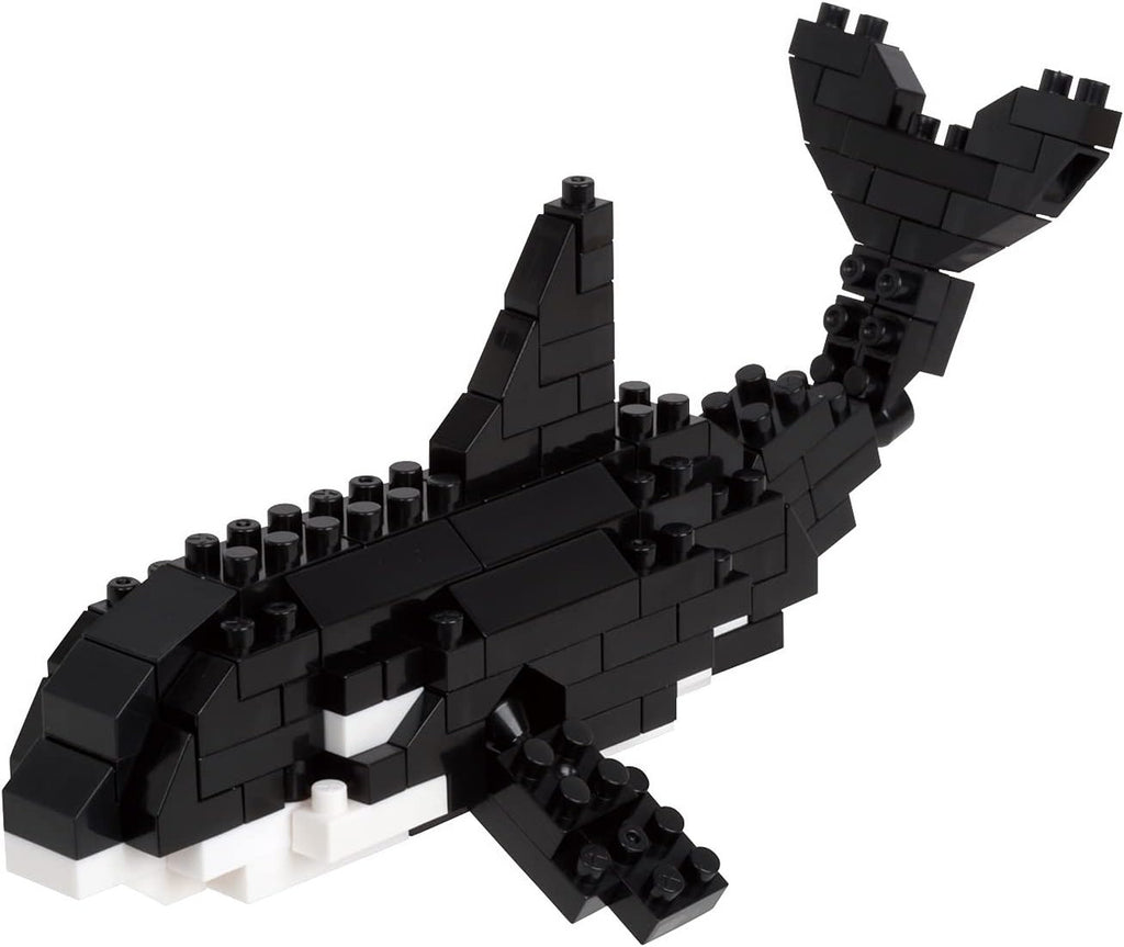 Nanoblock Killer Whale Sea Friends Nanoblock Collection Series Building Kit NAN21997