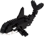 Nanoblock Killer Whale Sea Friends Nanoblock Collection Series Building Kit NAN21997