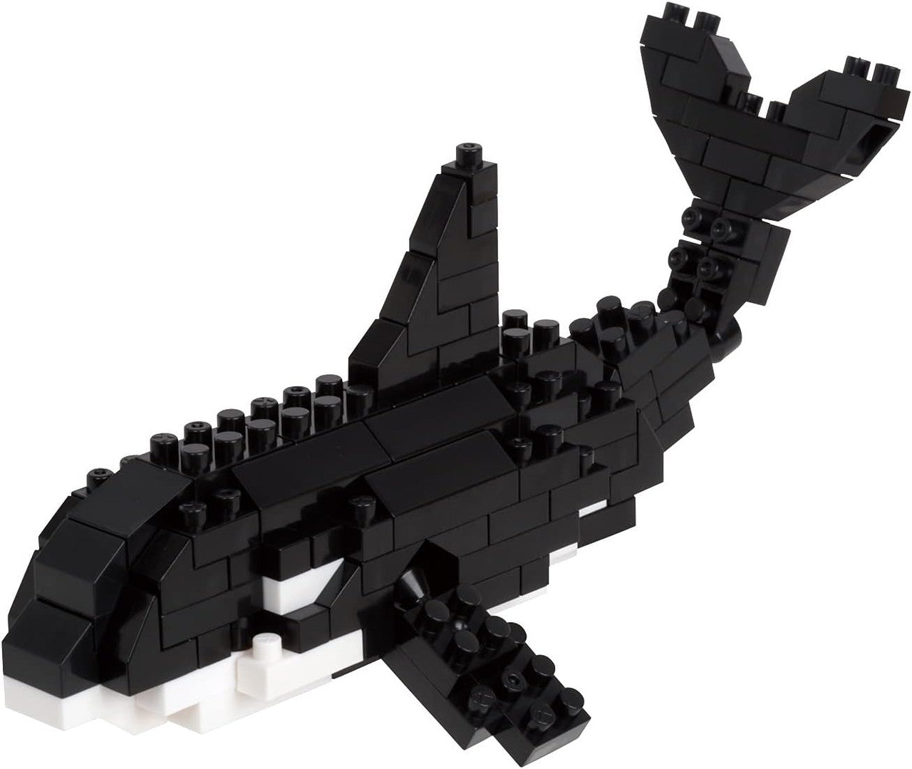 Nanoblock Killer Whale Sea Friends Nanoblock Collection Series Building Kit NAN21997