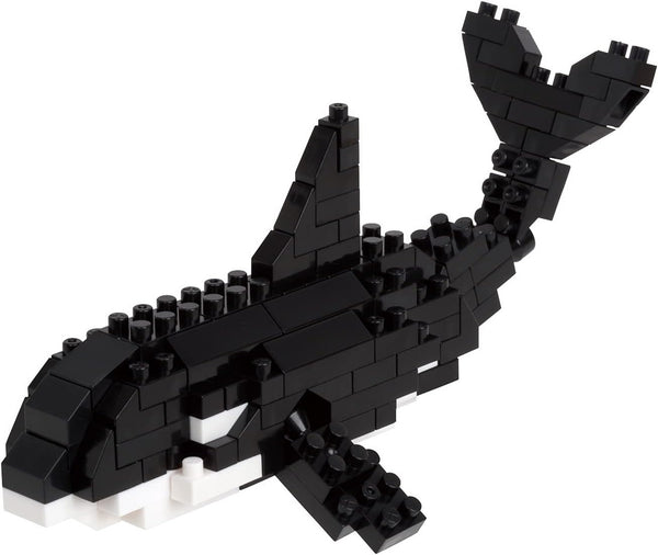 Nanoblock Killer Whale Sea Friends Nanoblock Collection Series Building Kit NAN21997