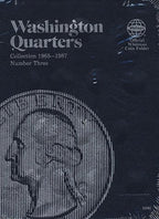 Washington Quarter Folder 1965-1987 (Official Whitman Coin Folder) Hardcover