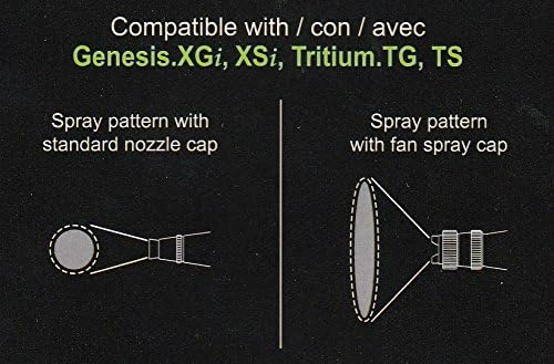 Grex 0.5Mm Fan Spray Cap & Nozzle Kit For Tg Ts Xgi & Xsi Airbrushes TFK-5